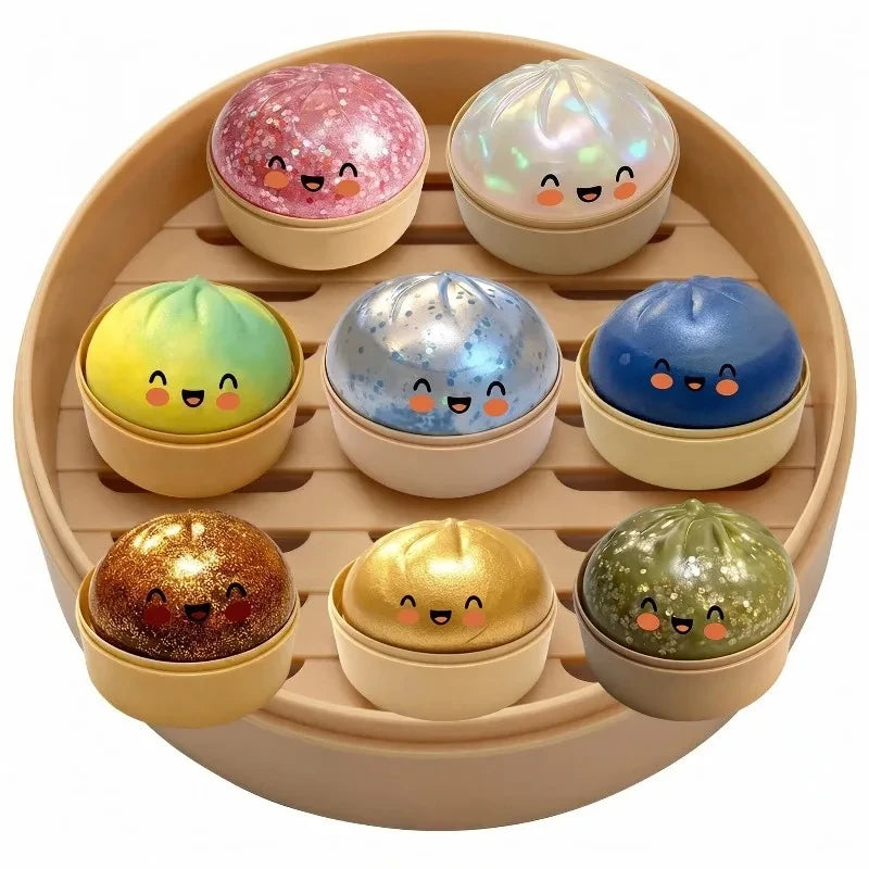 Realistic Giant Dumpling Squeeze Toy