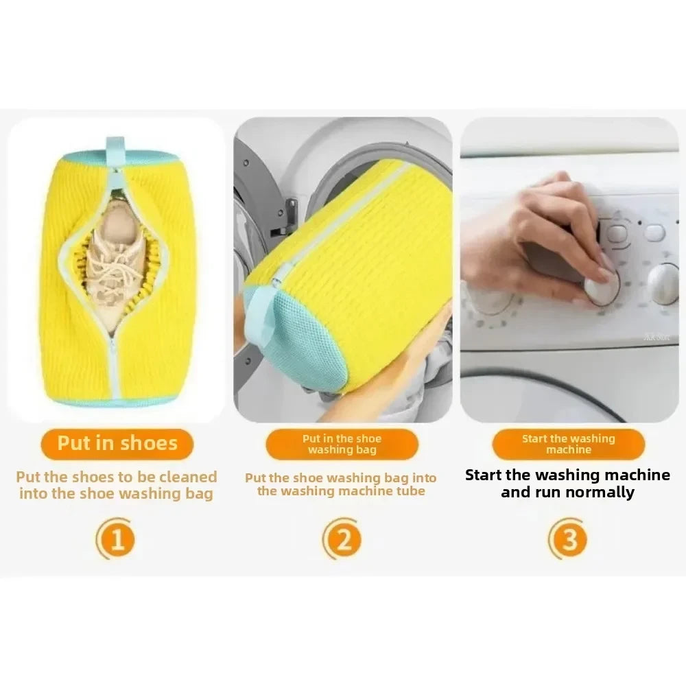 Padded Shoe Washing Bag – Protect & Clean Sneakers