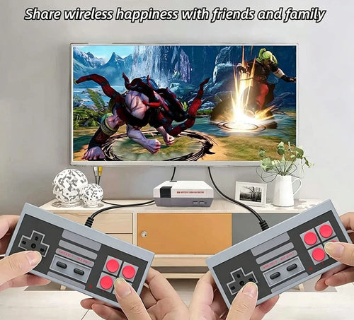 Classic Retro Gaming Console + 2 Controllers